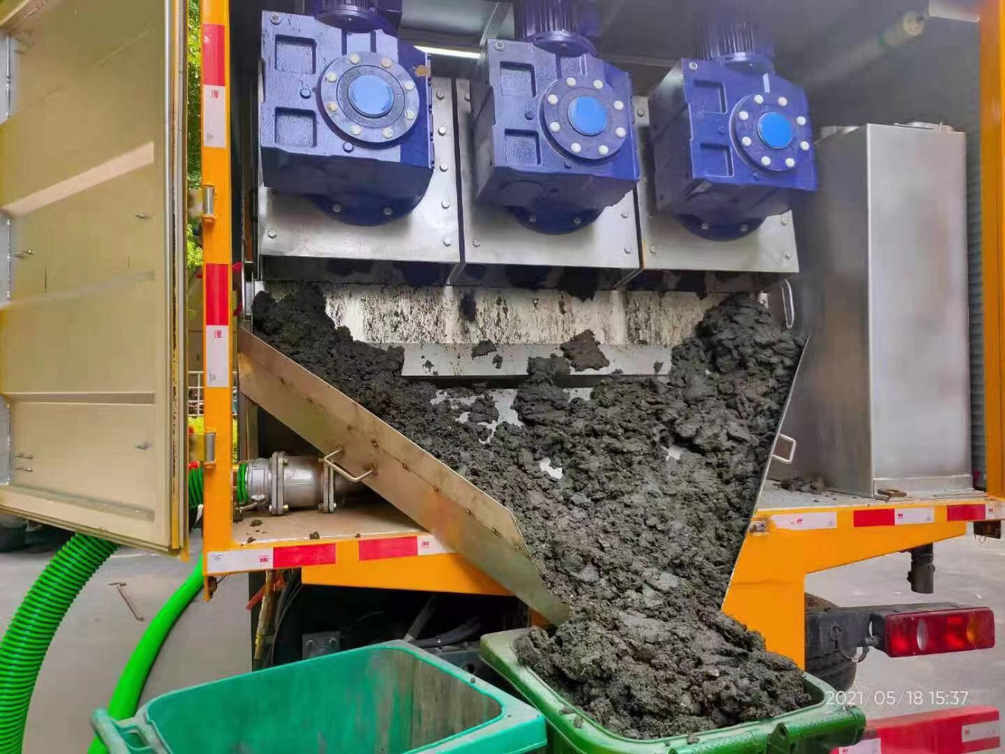 顺德化粪池清掏城市维护站-泥浆净化干湿分离处理